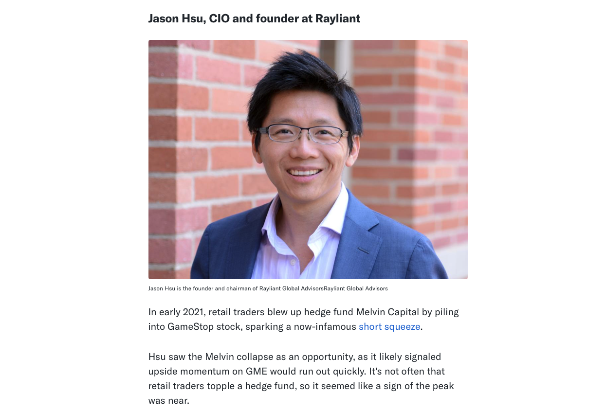 Yahoo Finance: 6 Wall Street Veterans Share the Best Trades They’ve Every Made