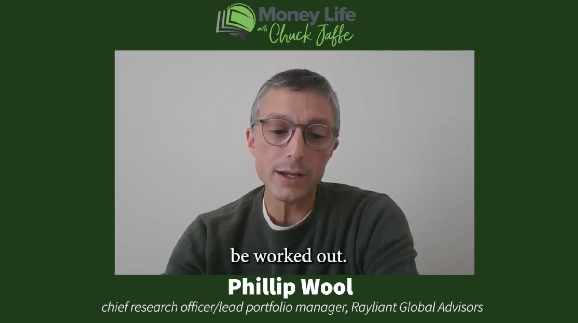 Money Life With Chuck Jaffe: Rayliant’s Wool: Outrageous Valuations Project to Lower Future Equity Gains